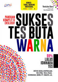 Image of Panduan Komplit & Ekslusif Sukses Tes Buta Warna