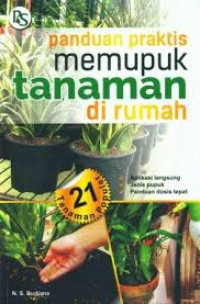 Image of Panduan Praktis Memupuk Tanaman di Rumah
